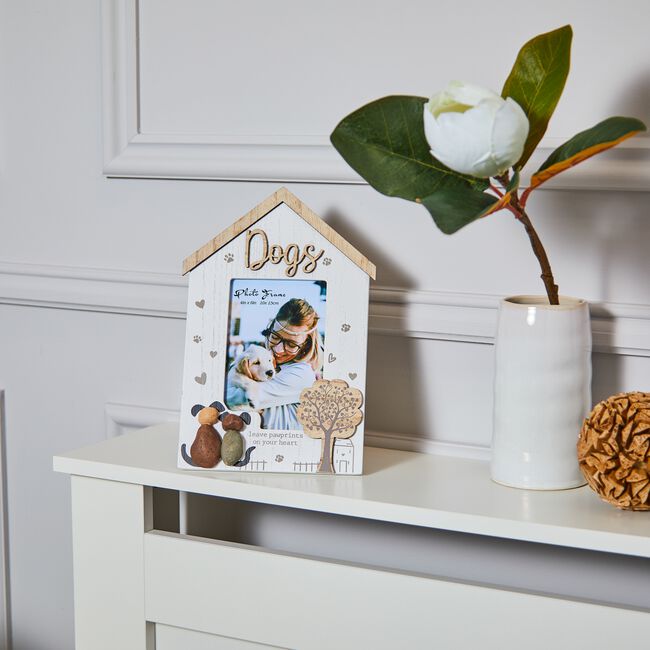 Dogs Wooden 4" x 6" Photo Frame